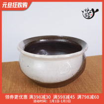 Japan imported often smooth burning powder printing Jianshui pottery tea pot tea ceremony zero with daily tea washing Cup washing