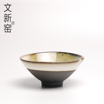 Wenxin kiln kiln finger bowl Kung Fu Tea cup Tea cup Ceramic tea cup Japanese tea set Coarse Pottery tea cup