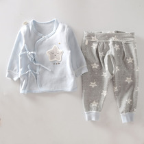 Autumn and Winter Angel doll New newborn cotton strap open gear set baby elastic open gear set