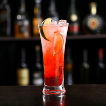 Lead-free glass trumpet Mug Cup cocktail cup milk teacup loin Cup mogito cup fruit juice cup Long Island ice teacup