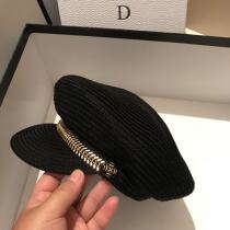 Beret knight cap Small edge Fisherman hat Spring and summer hat Womens holiday fashion military hat Korean version tide hat