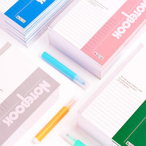 Korea Creative A5 Soft Noodle Notepad Notepad Students Day Benko Office Meeting Benko stationery