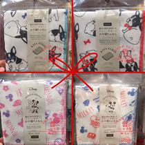 Japan Daiso cartoon Minnie Mouse printed absorbent dishwashing cleaning cloth Kitchen cleaning cloth rag