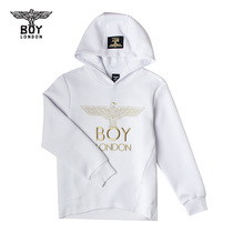 boylondon childrens wear white sweater embroidery Eagle Print