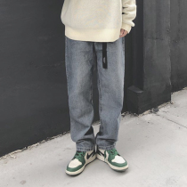 Carmark Flagship Store Straight Barrel Loose Jeans Men And Women Retro 90% Pants Long Pants Port Wind Casual Loose Spring