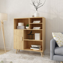 Simple bookshelf simple modern shelf floor table cabinet student creative grid cabinet free combination bookcase
