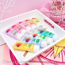 Fruit fragrance type simulation jelly cream glue Crystal glue DIY phone shell aromatherapy gypsum decoration 50g send flower nozzle