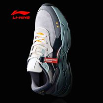 Li Ning casual shoes mens shoes 2021 new national tide candle Dragon retro father shoes low-top wear-resistant non-slip sneakers men