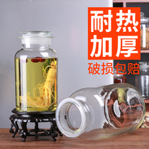Wide mouth sparkling wine glass bottle thickened with faucet seal 10kg 20kg high-grade large capacity wine bottle
