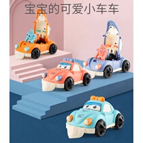 Impact deformation inertia small car child resistant to fall back force car 2-3-year-old 4 boy child car boy toy car