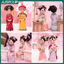 Chinese specialties Forbidden City dolls pretty Gege dolls ornaments Chinese style characteristics send foreigners gifts Beijing dolls