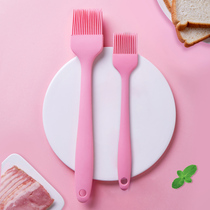  Silicone oil brush kitchen pancake household high temperature resistance without hair loss seasoning brush integrated barbecue brush baking tool