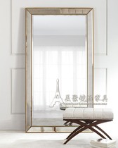 Eurostyle modern minimalist style Full body mirror Fitting Mirror Floor Mirror Bathroom bedroom Dresser Mirror Customize