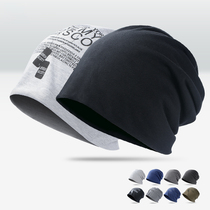 Hats mens tide autumn and winter thin baotou hats womens pullover hats Summer cotton hats nightcaps headscarves piled hats