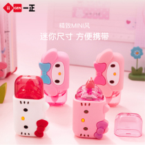 Yixi stationery Hello Kitty stationery Japan imported mini correction with core melody mini silicone correction belt portable cute Hello Kitty with girl stationery