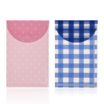 nakabayashi Zhonglin transparent frosted document card protective sleeve waterproof ID card pocket business card bag card bag