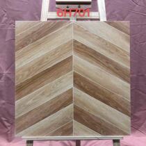 Floor tile fishbone pattern antique brick wood grain floor 60*60