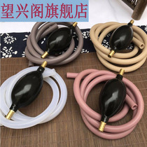 Kung Fu tea tray drain pipe tea table water suction ball tea set accessories sewer hose tea ball tea bucket silicone copper head ball