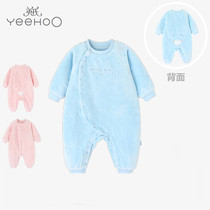 British baby underwear men and women baby winter New flannel home clothing 10095523 10095529