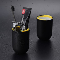 USAR couples brush their teeth travel portable wash cup simple creative with lid cute mouthwash Cup business trip