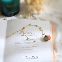 Yongsheng Flower Bracelet Personality Temperament Simple Freshwater Pearl Natural Stone Literary hipster Bracelet Accessories Women