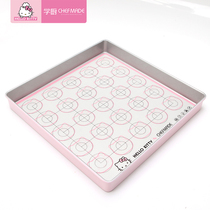 HELLO KITTY cartoon non-slip macaron silicone pad kneading pad high temperature baking tools