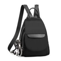  Busini 2020 new soft leather backpack Korean version of all-match fashion simple small backpack summer womens bag personality trend