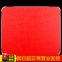 bejoy aluminum alloy mouse pad computer laptop game mouse pad desktop metal e-sports mouse pad Red