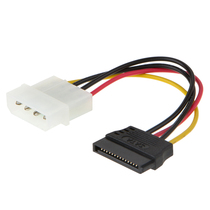 Four-pin connector IDE turn serial port SATA hard disk power cord D type 4-pin transfer serial port switching line case power supply line