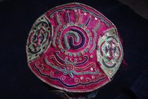 Hominin Tone Cabinet Seeking to know Sound and Dong childrens hat pure hand embroidered inner diameter approx. 15cm c-806