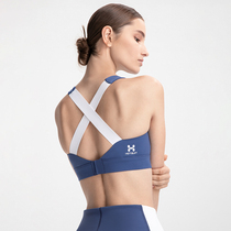 hotsuit sports underwear 2021 spring new fitness yoga medium strength support vest vest style bra without steel