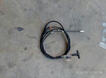 Jianghuai Automobile Heavy Truck Parts Bright Sword Gerfa Cab Front Wing Panel Machine Cover Lock Pull Line Original Factory