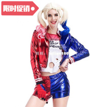 Suicide Squad Harley Quinn Costume Cosplay Full Set Harley Q