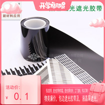 Shading tape dumb black bright black shading glue LCD screen edging tape black shading insulation insulation temperature resistant tape