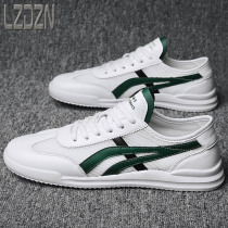 Small White Shoes Man 2021 Summer New 100 Lap Breathable Casual Board Shoes Aggan Sports Running Shoes Soft Undertide Shoes