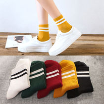 5 10 pairs of socks female Korean version of Harajuku style socks personality stockings children student sports four seasons