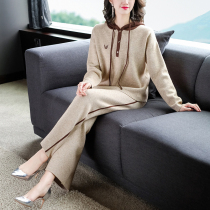 Western style age-reducing two-piece suit plus size womens clothing 2021 new womens clothing expensive lady mother spring and summer popular this year