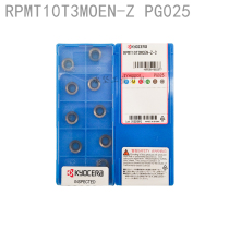 Kyocera CNC circular milling insert RPMT10T3MOEN-Z PG025