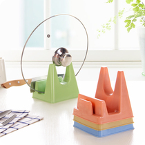 Full 9 9 kitchen non-punching board rack plastic pot cover rack rack rack holder knife holder chopping board holder
