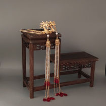 Fenglaiyi hairpin step Phoenix pair hairpin style ancient hair hairpin Chinese clothing hair ornaments ancient hairpin retro