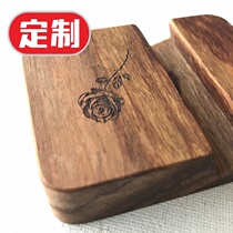 Solid Wood Red Wood Purple Sandalwood Mobile Phone Holder Mobile Phone Holder Custom Logo Sloth Wood Universal Mobile Phone Holder