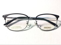 SEIKO SEIKO glasses ultra-light pure titanium eyeglass frame mens β titanium glasses eyeglass frame HC-3012