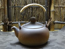 BLACK CERAMIC Kettle Electric Pottery Electric Hot Pottery Oven with an effort to cook teapot Tiliang imitation ancient jug cooking black teapot