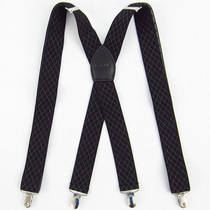 Mens suit trousers elastic straps elderly pants mens clip suspenders adult suspenders non-slip suspenders