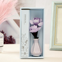 Fire-free aromatherapy rattan dried flower fragrant bedroom fragrance room perfume essential oil gift craft ornaments