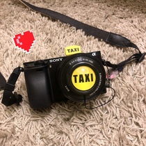  TAXI yellow TAXI camera flash protective cover hot shoe cartoon Canon Nikon SLR Sony micro single universal