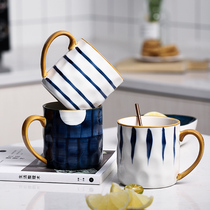 Residence Small Ermark Cup light and luxurious ceramic mug Nordic creative minimalist Coffee Cup Office Female Guys Drink Drink