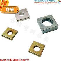 gb39 Square female square nut Square thin nut nut four corner nut m3d m3 5 m4 m5 m6 m