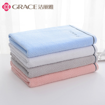 Jie Liya adult cotton thin bath towel summer cotton household absorbent quick-drying mens and womens chest-wrapped large towel