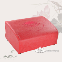  Sanmanto Buddhist supplies Imitation leather worship pad Worship pad Lotus worship chair Worship stool Brown home worship supplies Leather mat